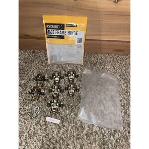 Pack Of 7 Everbilt 35‎ mm 105-Degree 1-1/4 in. Overlay Face Frame Cabinet Hinge